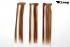 Blondbraune Extensions aus Kanekalon 7 Teile