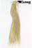 Blonde Extensions aus glattem Kunsthaar