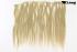 Blonde Extensions aus glattem Kunsthaar