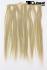 Blonde Extensions aus glattem Kunsthaar