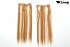 Blonde Extensions aus Kanekalon 43cm 7 Teile
