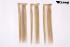 Blonde Extensions aus Kanekalon, Clip-In-Technik 7-Teile