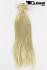 Blonde Extensions, glattes Haar