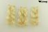 Blonde Extensions mit Locken