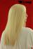 Blonde lange Echthaarpercke