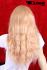Blonde, lange, handgekn�pfte Echthaarper�cke f�r Damen aus Indian Remy Hair