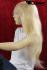 Blonde Langhaarpercke, Echthaar, ca 51 cm
