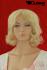 Blonde mittellange Percke