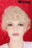 Blonde Per�cke aus Kanekalon, kurzhaar