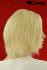Blonde Percke Echthaar kurz Frauenpercke echtes Haar 25cm handgeknpft