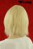 Blonde Percke Echthaar kurz Frauenpercke echtes Haar 25cm handgeknpft