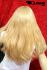 Blonde Percke Echthaar lang Frauenpercke echtes Haar 46 cm mongolisches Haar