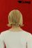 Blonde Percke, kurzes Haar