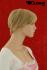 Blonde Percke, kurzes Haar