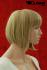 Blonde Percke, kurzes Haar