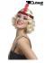 Blonde Percke mit Kopfschmuck