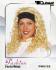 Blonde Percke mit Locken und Stirnband
