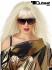 Blonde Percke mit Locken