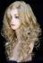Blonde Percke mit Locken
