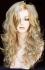 Blonde Percke mit Locken