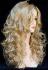 Blonde Percke mit Locken