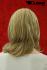 Blonde Percke mit schwarzen Strhnchen