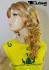 Blonde Per�cke mit Str�hnchen 49cm