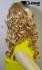 Blonde Per�cke mit Str�hnchen 49cm