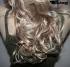 Blonde Percke mit Strhnchen