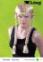 Blonde Percke mit Zpfen