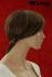 Braune Damen-Kurzhaarpercke mit Highlights
