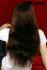 Braune Echthaarpercke aus Indian Remy Hair, handgeknpft