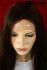 Braune Echthaarpercke aus Indian Remy Hair, handgeknpft