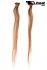 Braune Extensions Echthaar 56cm