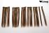 Braune Extensions mit Clip-In-Technik 7 Teile