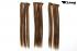 Braune Extensions mit Clip-In-Technik 7 Teile