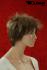 Braune fransige Kurzhaarpercke mit Highlights