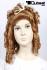braune Kinderpercke mit Locken