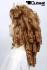 braune Kinderpercke mit Locken