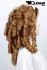 braune Kinderpercke mit Locken