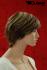 Braune Kurzhaarpercke fr Damen mit Highlights