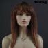 Braune Langhaarpercke mit Locken