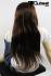 Braune Per�cke Echthaar lang Frauenper�cke echtes Haar 61 cm indisches Haar