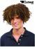 Braune Percke mit Locken