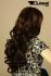 Braune Percke mit Locken