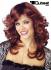 Braune Per�cke mit Locken