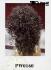 Braune Percke mit Locken