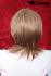 Brown artificial hair wig mediumlong