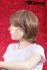 Brown artificial hair wig mediumlong