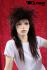 Brown frayed wig